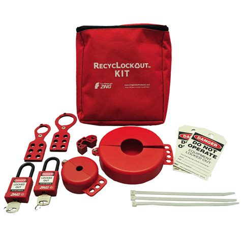 Lockout Tagout Kit, 12 Components | Zing Green Products