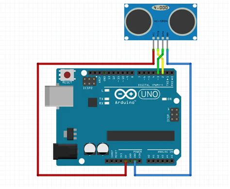 Arduino Projects: Ultrasonic Distance Sensor - Tutorial45