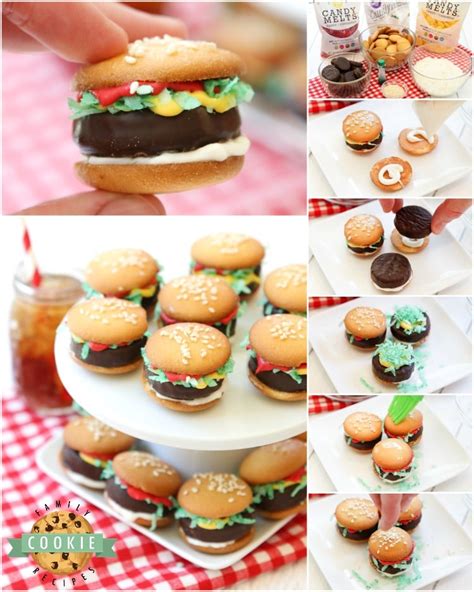 HAMBURGER COOKIES - Family Cookie Recipes