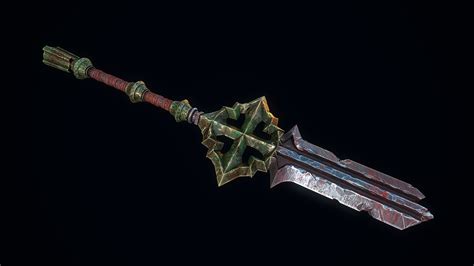 Broken Hero Sword | CGTrader