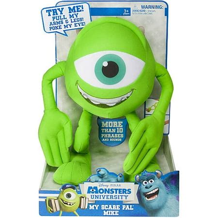 Disney's Monsters University My Scare Pal Mike Plush Toy - Walmart.com