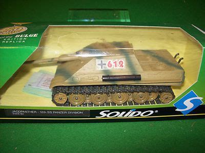 Solido Battle of the Bulge 1:50 Jagdpanther Tank WW2 12th SS Panzer 4494/82 | #310016951