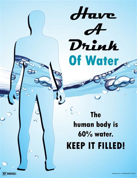 Stay Hydrated Safety Posters Health And Safety Health And Safety Poster ...