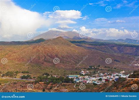 Mountains in Tenerife Island - Canary Stock Image - Image of panorama, canary: 53446495