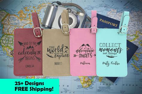 Luggage Tag Tags Personalized. Travel Gifts Accessories Gift. #etsy # ...