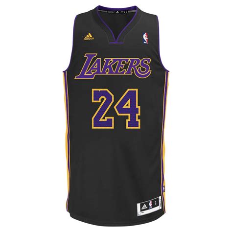 Adidas Men'S Los Angeles Lakers Kobe Bryant Revolution 30 Swingman Pride Jersey in Black for Men ...