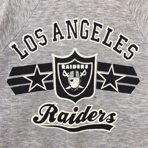 Rare Vintage Los Angeles Raiders Sweatshirt Big Logo | Etsy