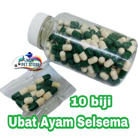 Ubat Selsema Ayam （10 biji） | Lazada