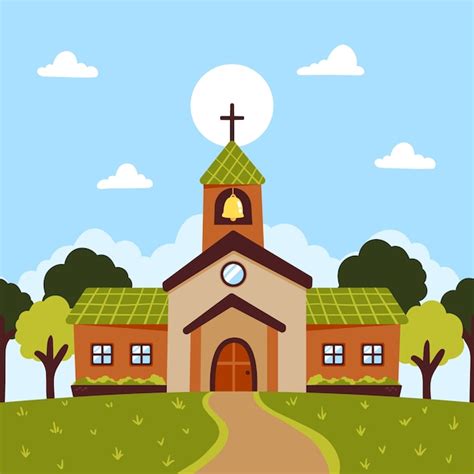 Discover 79+ church sketch easy latest - seven.edu.vn