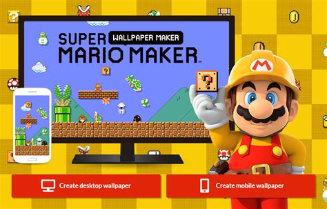 Super Mario Maker Wallpaper Maker - Super Mario Wiki, the Mario encyclopedia