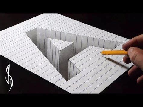 Very Easy - Drawing 3D Letter T - Trick Art with Graphite Pencils and Marker - VamosART ...
