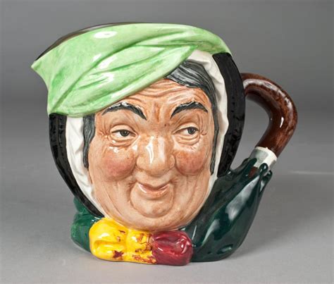 Royal Doulton "Sairey Gamp" Large Toby Mug