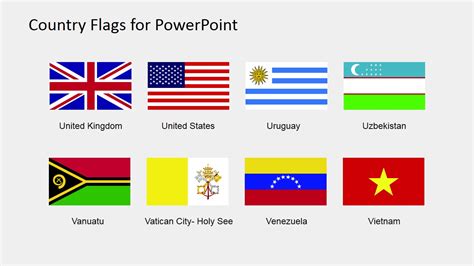 Editable Country Flags for PowerPoint (S to Z) - SlideModel