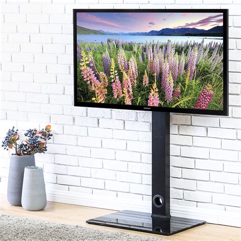 FITUEYES TV Stand with Swivel Mount for up to 55 inch Samsung Vizio TCL ...