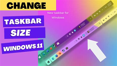 Increase Taskbar Size Windows 11