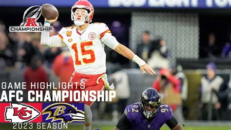 Chiefs vs. Ravens highlights: Kansas City wins AFC championship game