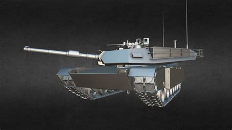 Blender M1A2 SEPv2 Tank model - Download Free 3D model by Calvin Parsons (@stgcal10) [56e108f ...