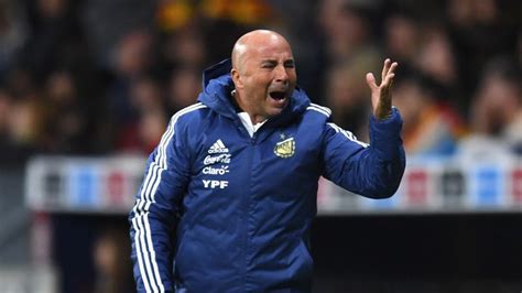 Argentina manager Jorge Sampaoli says he 'takes the blame' for Spain ...