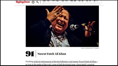 American Magazine includes Nusrat Fateh Ali Khan in list of greatest ...