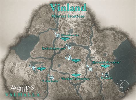 All Assassin’s Creed Valhalla Vinland Wealth, Mysteries, and Artifacts ...