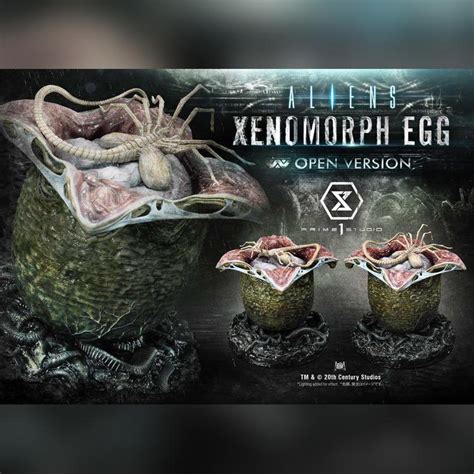 Premium Masterline Aliens (Comics) Xenomorph Egg Open Version | | Prime ...