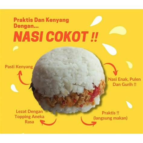 Jual nasi cokot halal | Shopee Indonesia