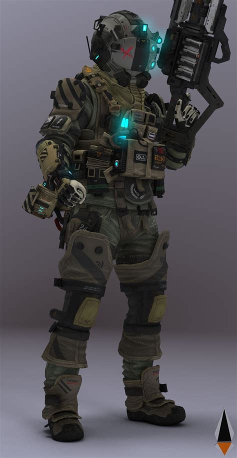 Male Pilot #2 [Titanfall 2] by IamFile on DeviantArt | Titanfall, Titanfall cosplay, Pilots art