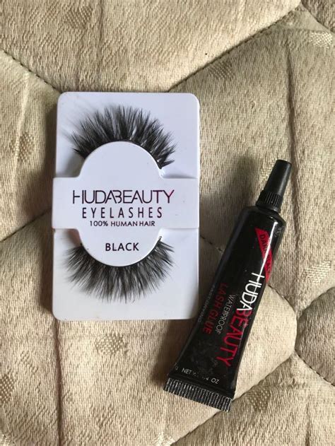 Huda Beauty false lashes, Beauty & Personal Care, Face, Makeup on Carousell