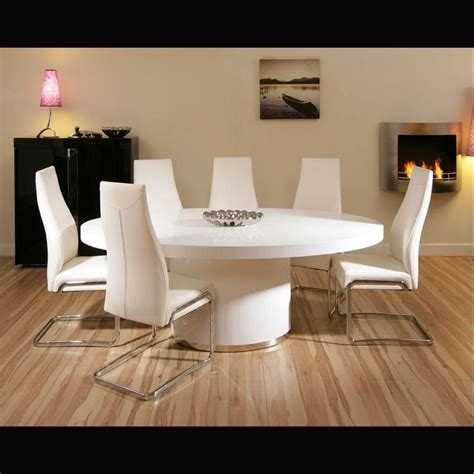 The Best Oval White High Gloss Dining Tables