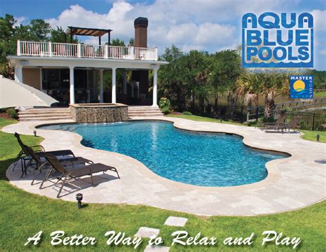 Magazine of Aqua Blue Pools | Aqua Blue Pools Custom Swimming Pools