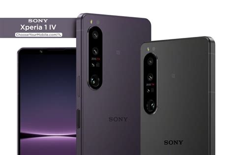 Sony Xperia 1 IV - Price and Specs - Choose Your Mobile