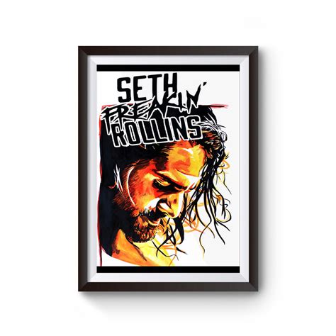 Wwe Seth Rollins Sfnr Poster