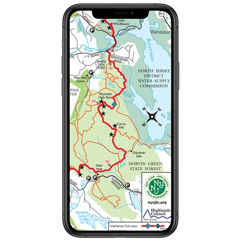 Digital Trail Maps on Apple and Android Devices! | Trail Conference