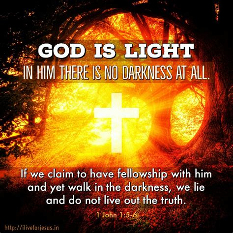 God is Light - I Live For JESUS