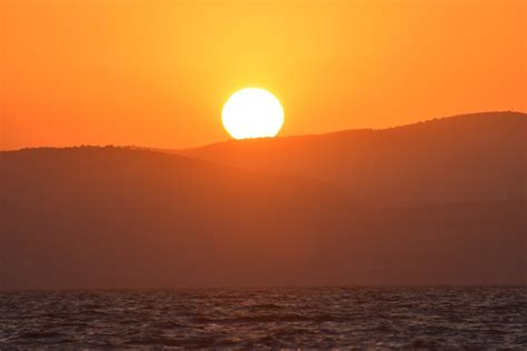 Sea of Galilee Sunset Digital Photo - Etsy