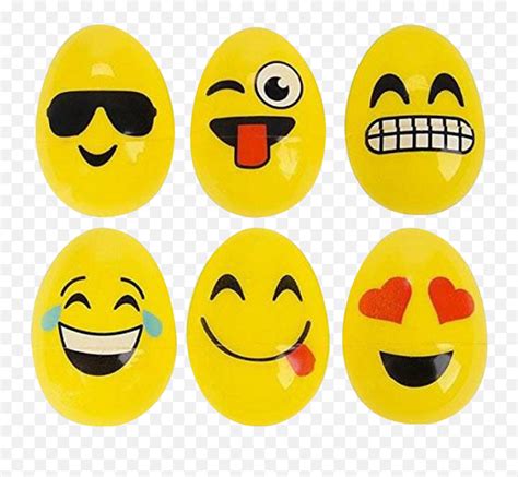 Plastic Easter Egg Hunt Set Emoji Faces 48 Count,Egg Emoji??s - Free ...