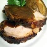 Balsamic Roasted Pork Loin Recipe | Say Mmm