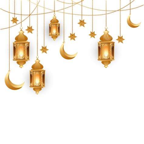 Décoration De Ramadan Kareem Avec Un Design Dornement De Lampe ...