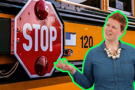 Can You Pass A Stopped School Bus If Its Stop Sign Isn't Out?