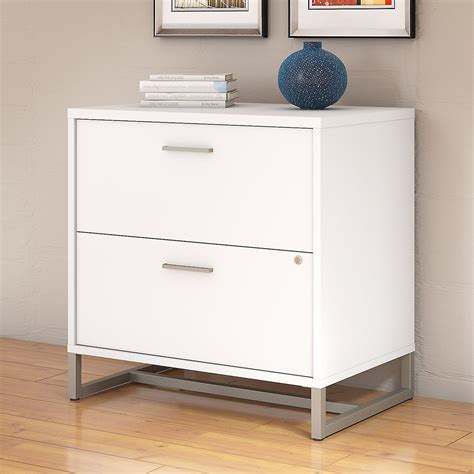 Office by kathy ireland® Method 2 Drawer Lateral File Cabinet, White