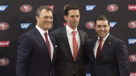 San Francisco 49ers introduce new head coach, GM during press conference - ABC7 San Francisco