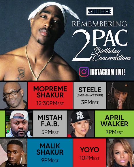 The Source Magazine Hosts ‘Tupac Remembrance Day’ For His Birthday Featuring Mopreme Shakur ...