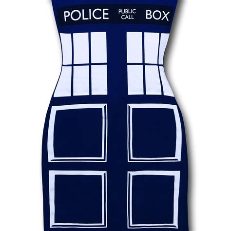 Doctor Who Tardis Costume Tank Dress