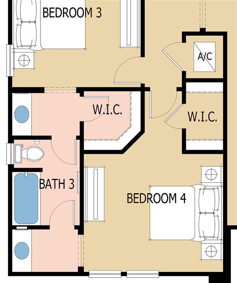 Jack Jill Bathroom Floor Plans | Floor Roma