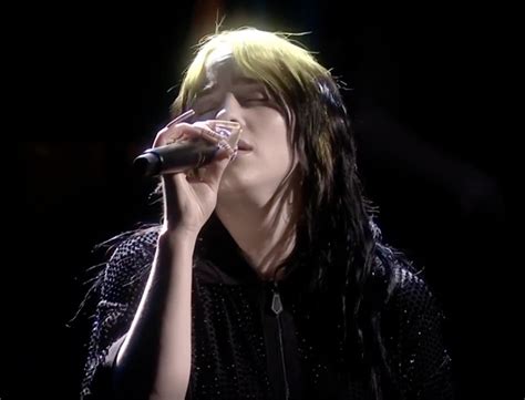 Watch: Billie Eilish performs No Time To Die for the first time live at BRIT Awards | Bond Lifestyle