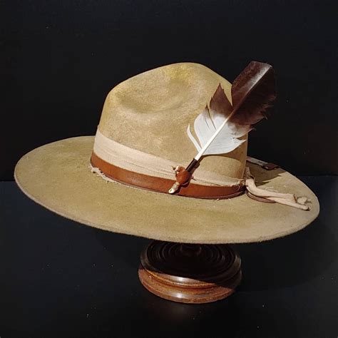 MONTANA COLLECTION** Cowboy hat, size 6 7/8. The Alder Gulch Gold ...