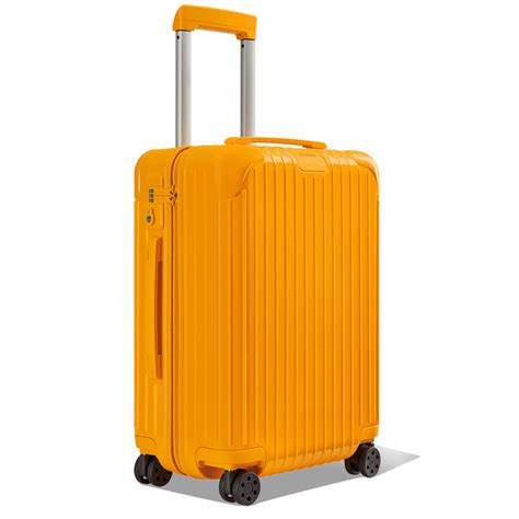 Essential Cabin in Mango in 2024 | Rimowa, Suitcase, Hard shell luggage