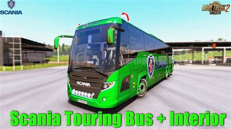 SCANIA TOURING FOR ETS2 1.34 BUS MOD - Euro Truck Simulator 2 Mods | American Truck Simulator Mods