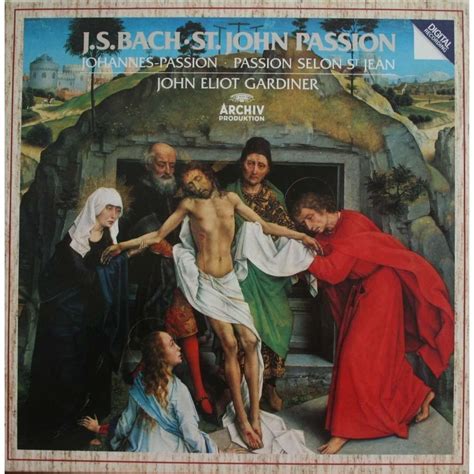 Bach st.john passion by John Eliot Gardiner, LP x 2 with elyseeclassic - Ref:2300371356