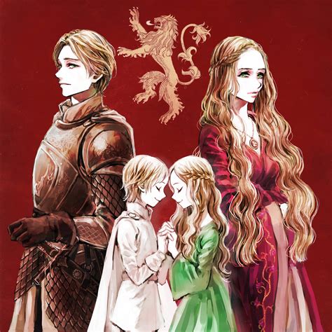 Jaime and Cersei Lannister - House Lannister Fan Art (36713415) - Fanpop